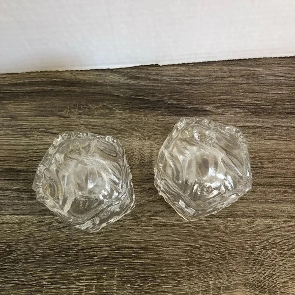 Vintage Ice Textured Candle  Holder - Picture 6 of 10